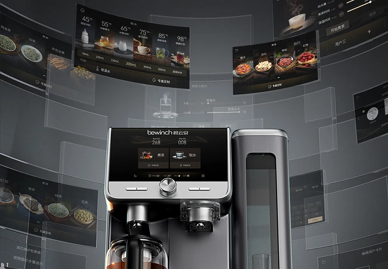 Integrating Technology into Daily Life, Unlocking Light Luxury Household Water Experience with Humanized Details
