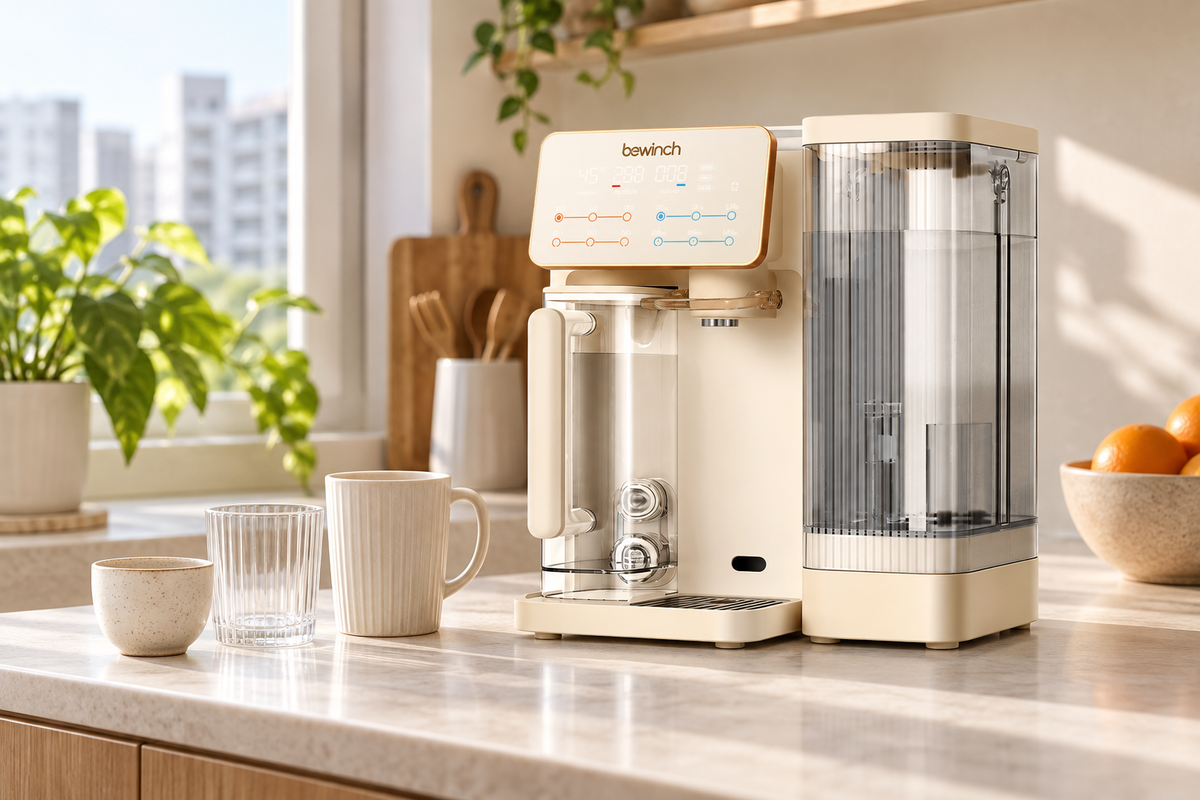 Bewinch G3 with everyday cup sizes; generated product scene