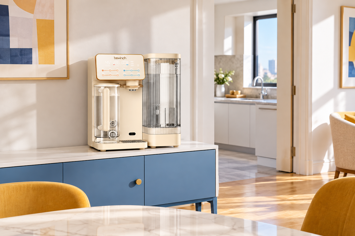 Bewinch G3 in a dining area separate from the kitchen sink