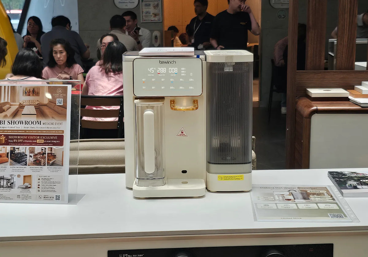 Bewinch G3 at Aperia Mall: Bringing Countertop Water Purification Closer to Singapore Homes