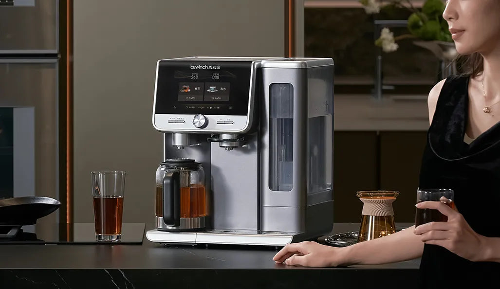 Bewinch N7: Modular Ice Drink Flagship Water Purifier, Full-Mineral Weak-Alkaline Active Water All-In-One Machine for Ice Cube, Smoothie & Sparkling Water