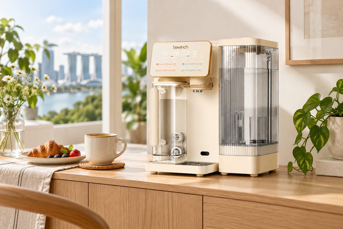 Bewinch G3 in a bright home drinks corner