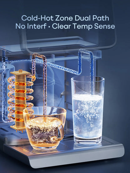 Bewinch G7c Alkaline Ice & Hot Countertop Water Purifier – RO Filtration, 3-Second Cold/Hot for Drinks & Cooking | Smart Tabletop System RB602