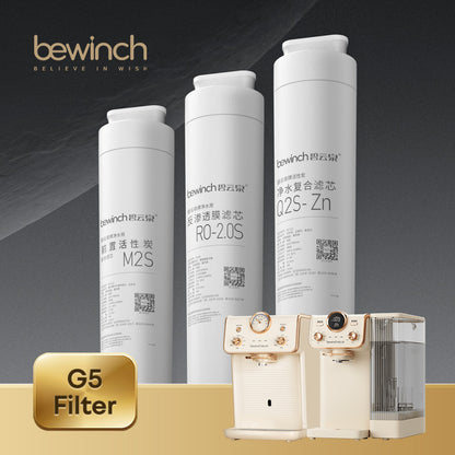 Bewinch Original Filter Cartridge for G5 Series Water Purifier, Model MC122 / R108 / QC114