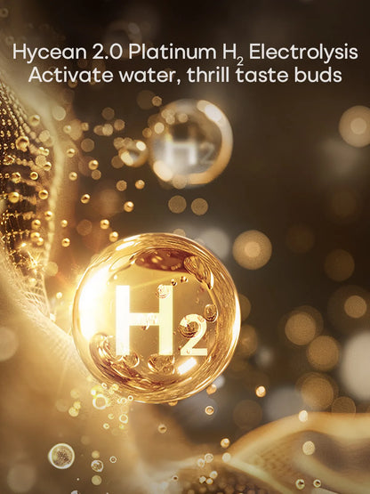 Bewinch N9s Hydrogen-Infused Alkaline Countertop Water Purifier – Instant Hot Direct Drinking,brew tea | Compact Tabletop RO Purifier RT801