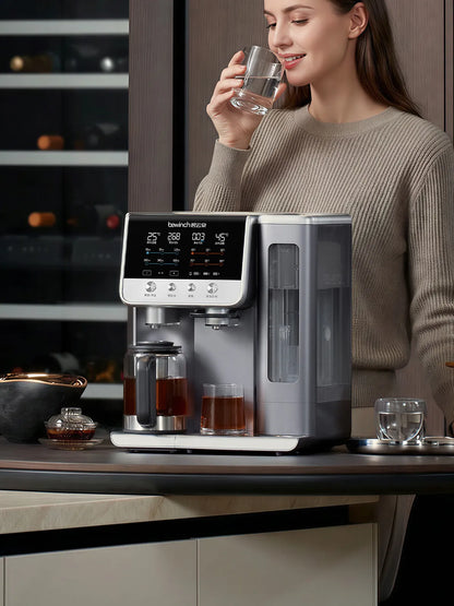 Bewinch G7s All-in-One Countertop Water Purifier Dispenser – Hot, Cold & Sparkling Ice Water, RO Filtration, Instant Tea Brewing, Alkaline Option