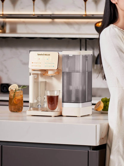 Bewinch G3 Countertop Reverse Osmosis Water Purifier System, No Installation Needed, with UV and Mineralization Functions, Compact Horizontal Design, Suitable for Sideboard, 7 Temperature Settings, 6 Quantitative Levels R320