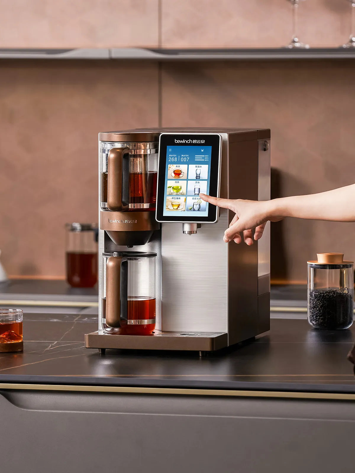 Bewinch S9 Smart Tea Master Water Station – Auto Brew Black Tea, Instant Heating & Alkaline Health Water | All-in-One Purification System RT701M