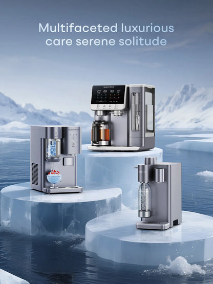 Bewinch G7s All-in-One Countertop Water Purifier Dispenser – Hot, Cold & Sparkling Ice Water, RO Filtration, Instant Tea Brewing, Alkaline Option
