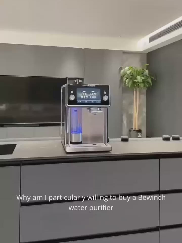 Bewinch N9 Hydrogen-Rich RO Countertop Water Purifier – Instant Hot Direct Drinking for Family Health | Tabletop Household System