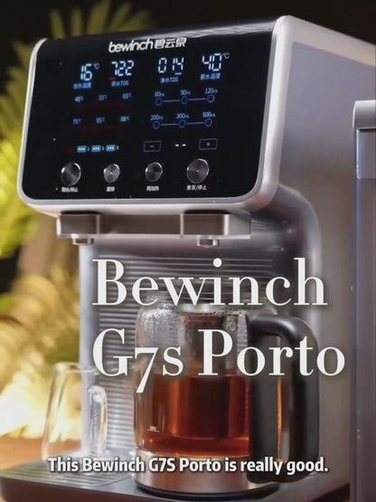 Bewinch G7 Alkaline Water Dispenser – Tea Brewing, Instant Hot/Cold Direct Drinking | Tabletop Health-Preserving Purifier RT510